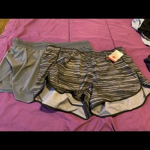 Active wear workout shorts